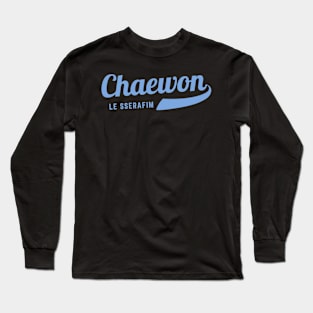 Chaewon Le Sserafim Baseball Long Sleeve T-Shirt